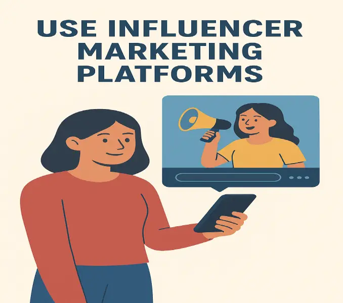 use influencer marketing platforms