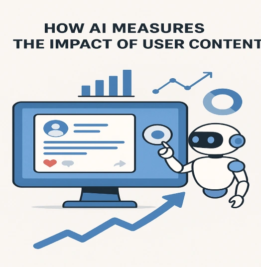 How ai measures the impact of user content