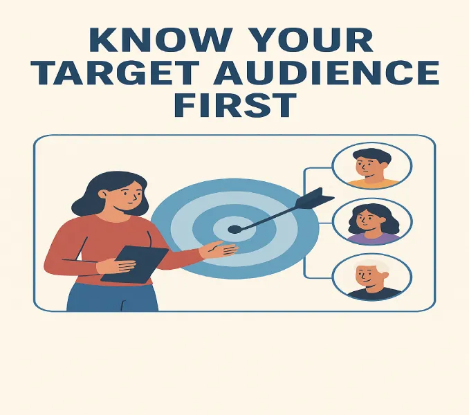 know your target audience
