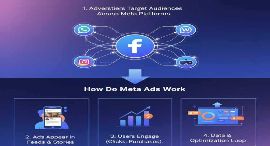how do meta ads work