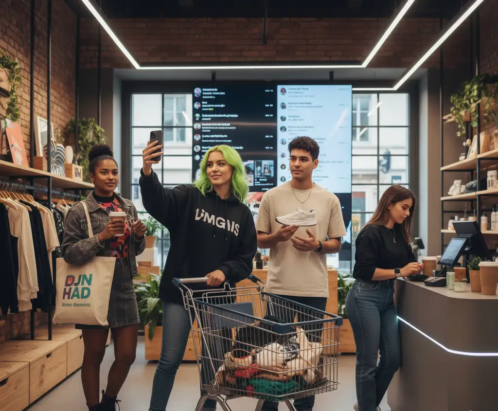 Gen Z Influencers and Shopping Trends