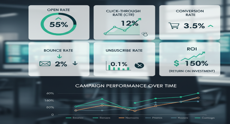 kpi to track of email marketing