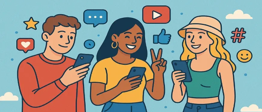 Gen Z Influencers on Social Media Trends
